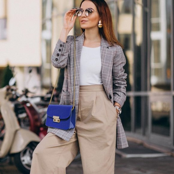 Small Evening Bags for Women Crossbody Bag Chain - Blue-mini Size Clutch - Picture 2 of 7